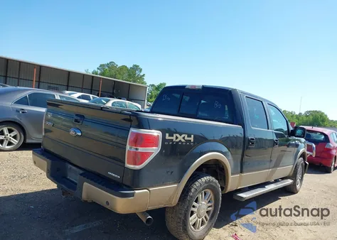 2012 Ford F-150 Lariat from USA, damaged, VIN 1FTFW1EFXCFC38693